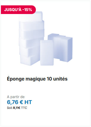 éponge magique sublimo