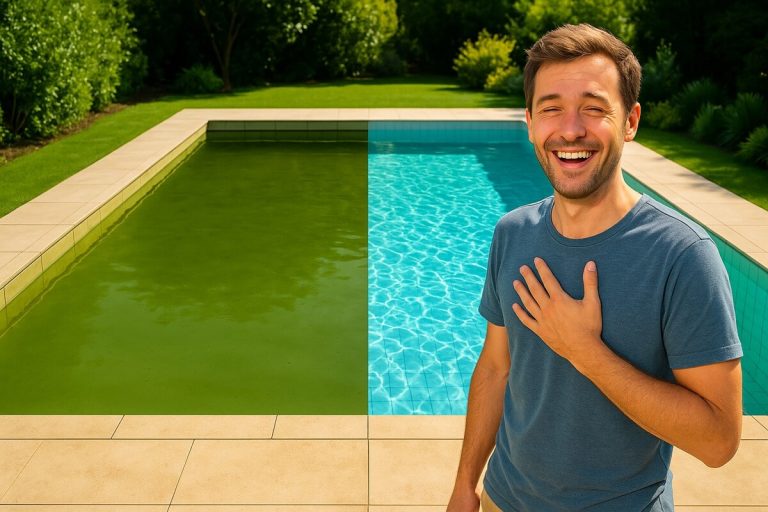 Piscine verte
