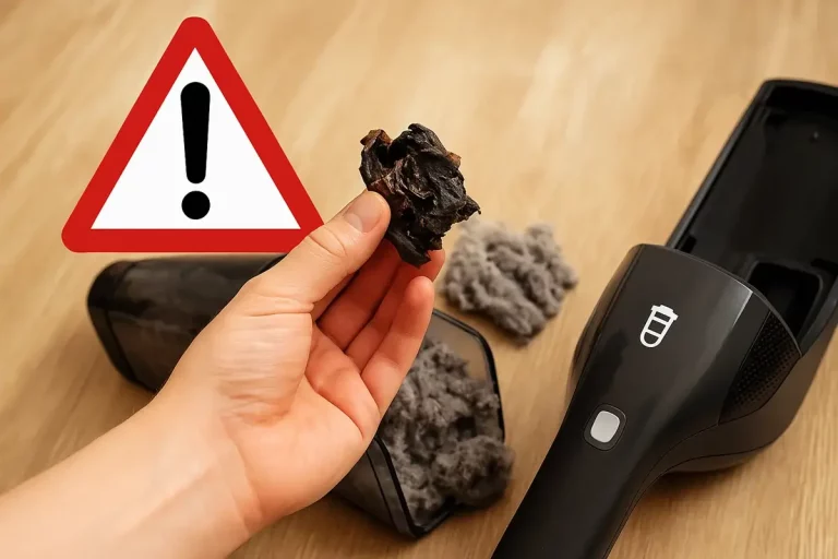Attention : ces objets du quotidien peuvent détruire votre aspirateur en un seul passage