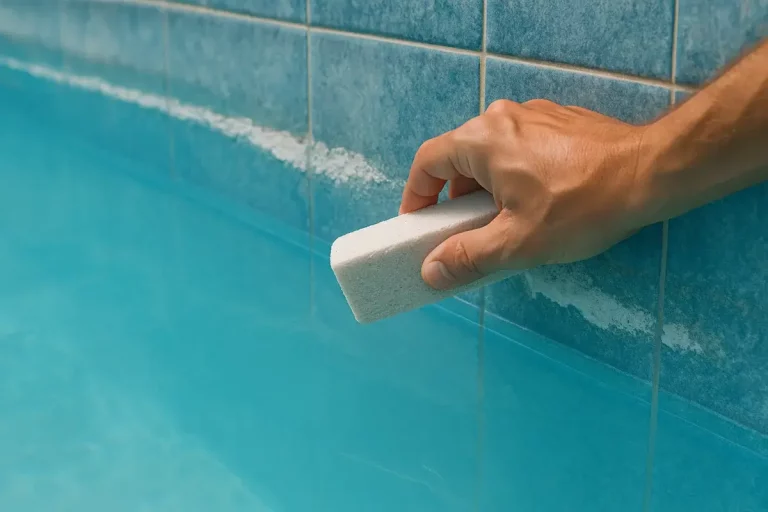 Calcaire dans votre piscine ? L’astuce anti-tartre que les pros utilisent sans vider une goutte