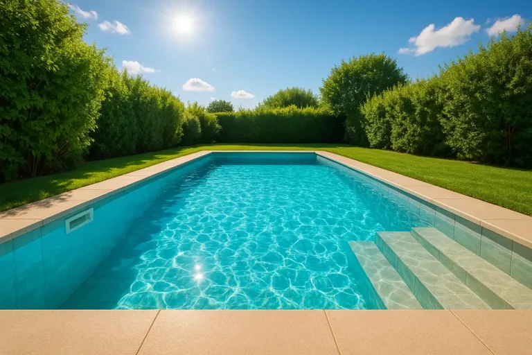 Profondeur idéale et eau bien réglée - le secret d’une piscine parfaite tout l’été