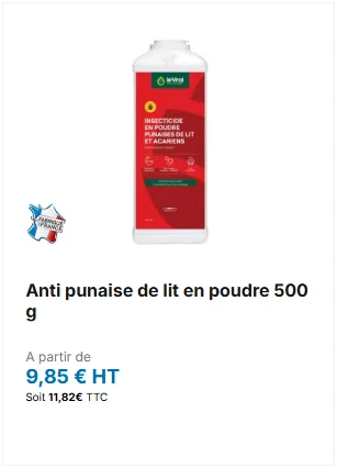 Anti punaise de lit en poudre 500 g