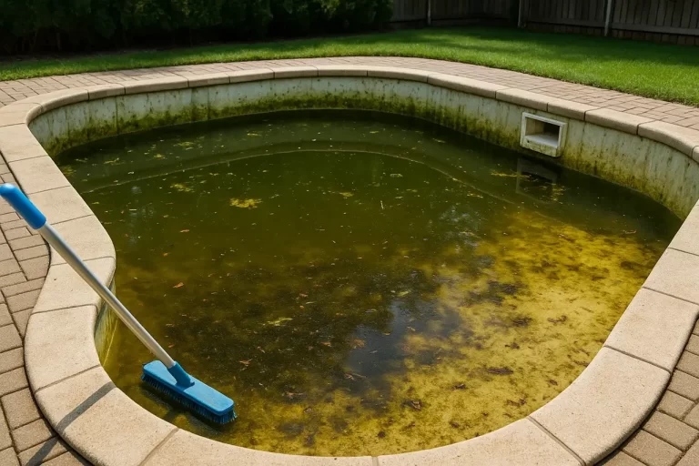 Guide complet pour nettoyer une piscine très sale
