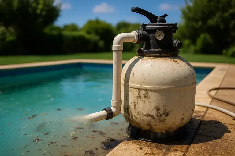 Les secrets pour un nettoyage réussi du filtre à sable de votre piscine