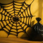 Toile d’araignée et sac poubelle - quand la créativité rencontre le quotidien