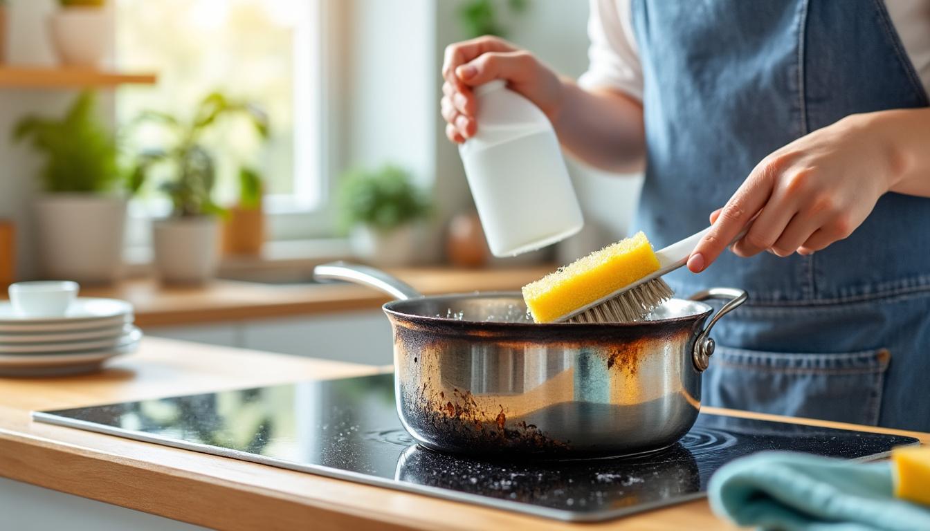découvrez des astuces simples et des méthodes efficaces pour récupérer une casserole brûlée et lui redonner son éclat d'origine. nos conseils pratiques vous aideront à nettoyer facilement les fonds brûlés sans abîmer votre ustensile.