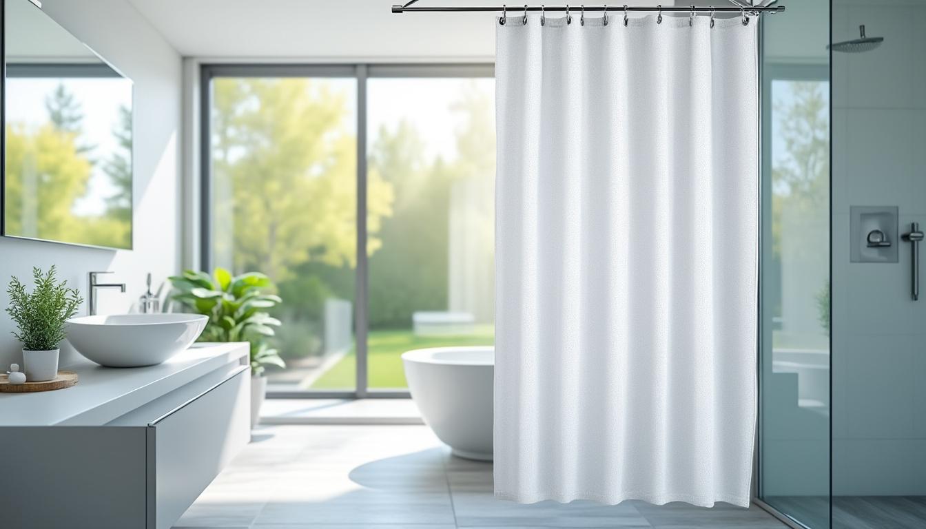 découvrez des conseils pratiques et faciles pour nettoyer efficacement votre rideau de douche moisi ou jauni et lui redonner tout son éclat !