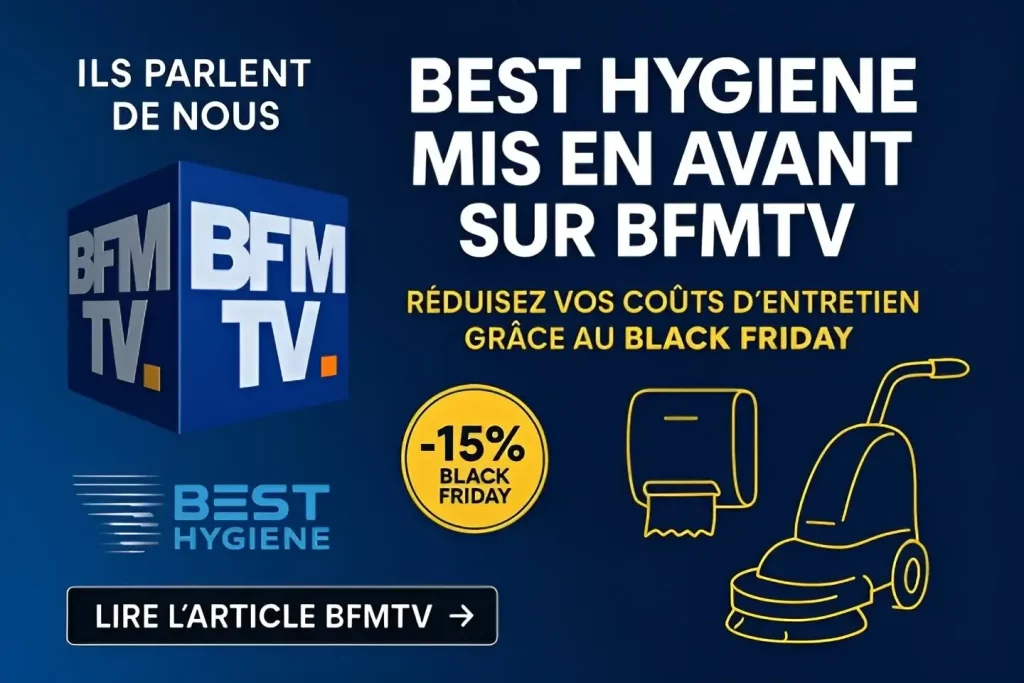 BFMTV parle du Black Friday Best Hygiène