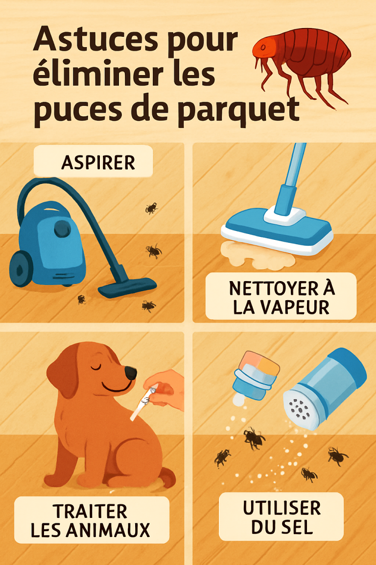 Comment éliminer efficacement les puces de parquet — free download