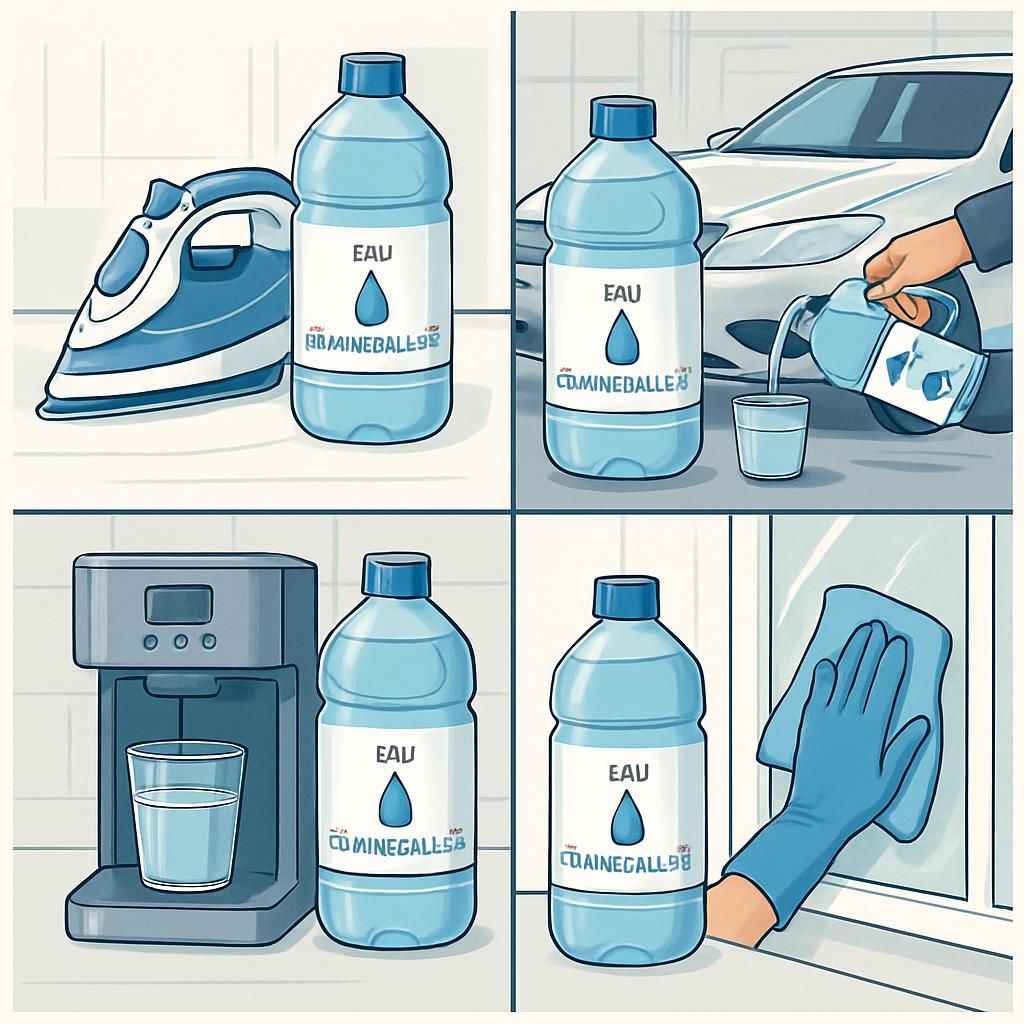 L'eau déminéralisée usages et fabrication expliqués — free download