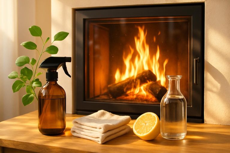 découvrez des astuces écologiques simples et efficaces pour nettoyer la vitre de votre insert de cheminée, tout en respectant l'environnement et en améliorant la clarté de votre foyer.