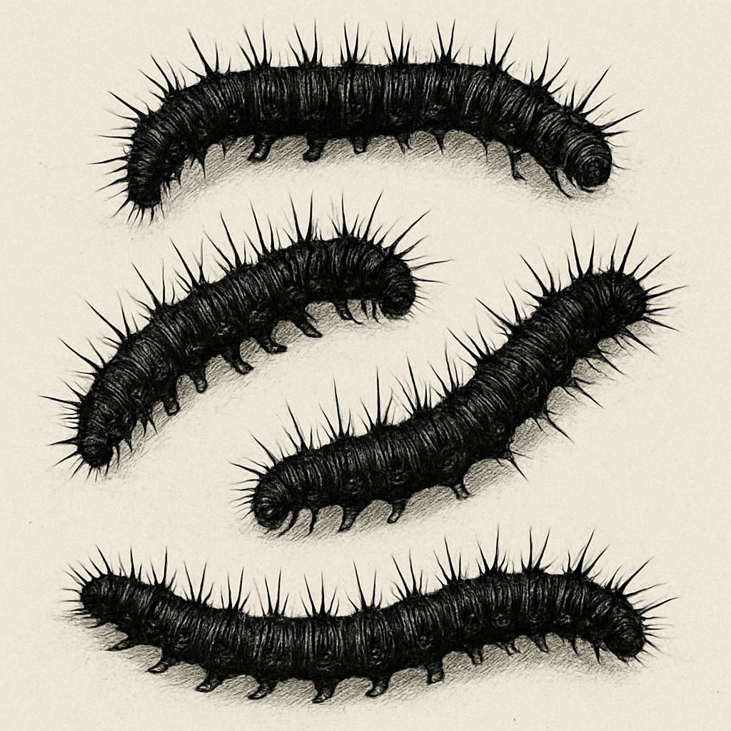Éliminer une chenille noire urticante de chez soi Guide efficace — free download