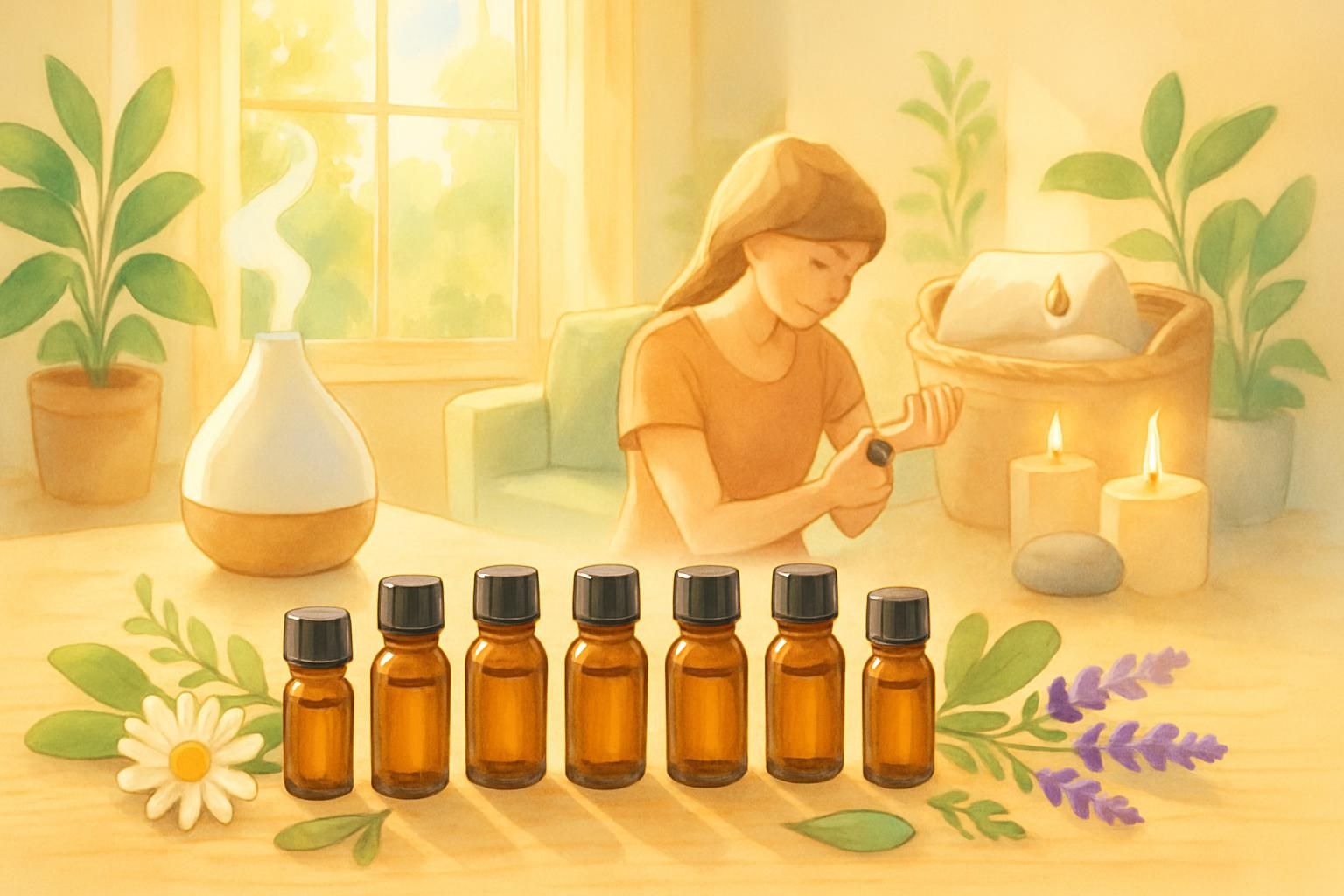 Découvrez 8 façons astucieuses d’intégrer les huiles essentielles dans votre foyer !