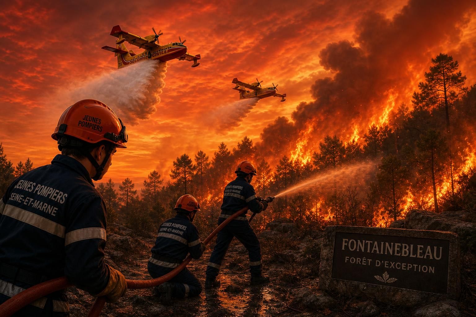 incendie majeur à fontainebleau : 900 personnes évacuées. découvrez les démarches à suivre et ce que vos assurances couvrent face à cette situation d'urgence.