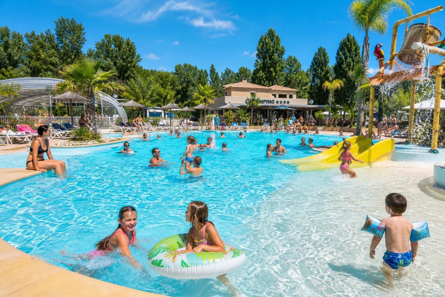 la fédération des campings demande un assouplissement des règles réglementant les piscines afin de faciliter leur gestion et améliorer l'expérience des vacanciers.