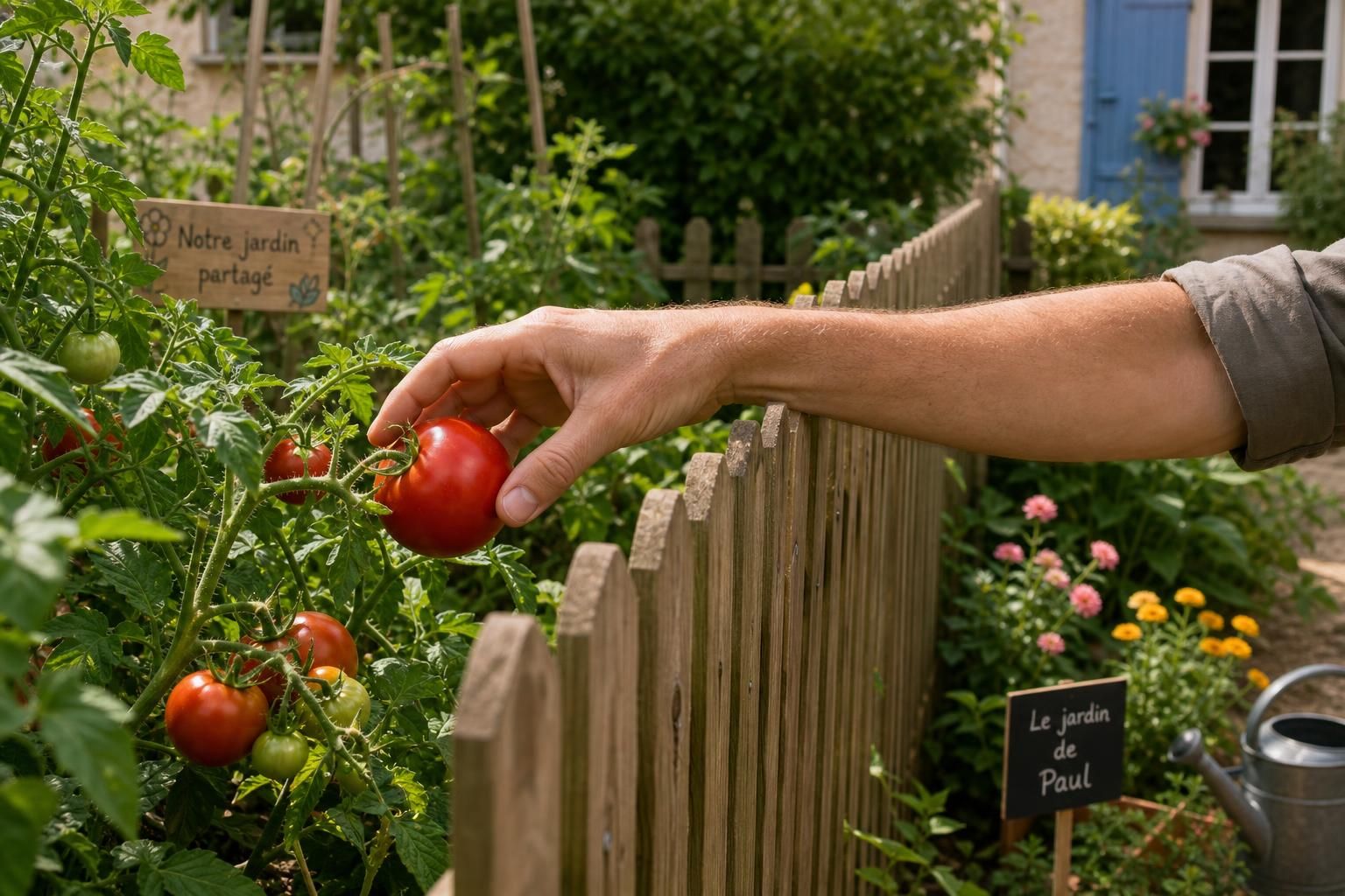 découvrez ce que dit la loi lorsque votre voisin cueille des légumes dans votre potager en passant par-dessus la clôture et comment protéger vos récoltes.