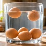 découvrez comment plonger vos œufs dans un verre d'eau avant la cuisson peut vous aider à évaluer leur fraîcheur grâce au test du flottement.